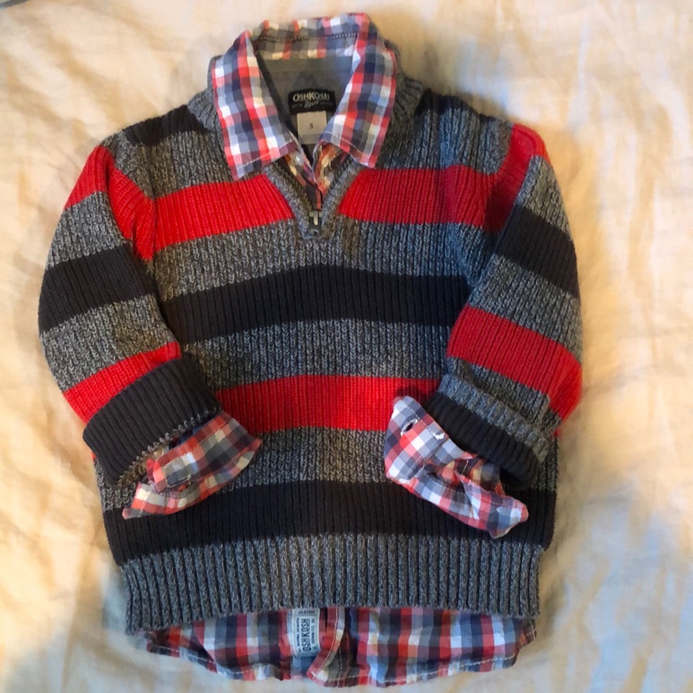 Sweater/shirt set